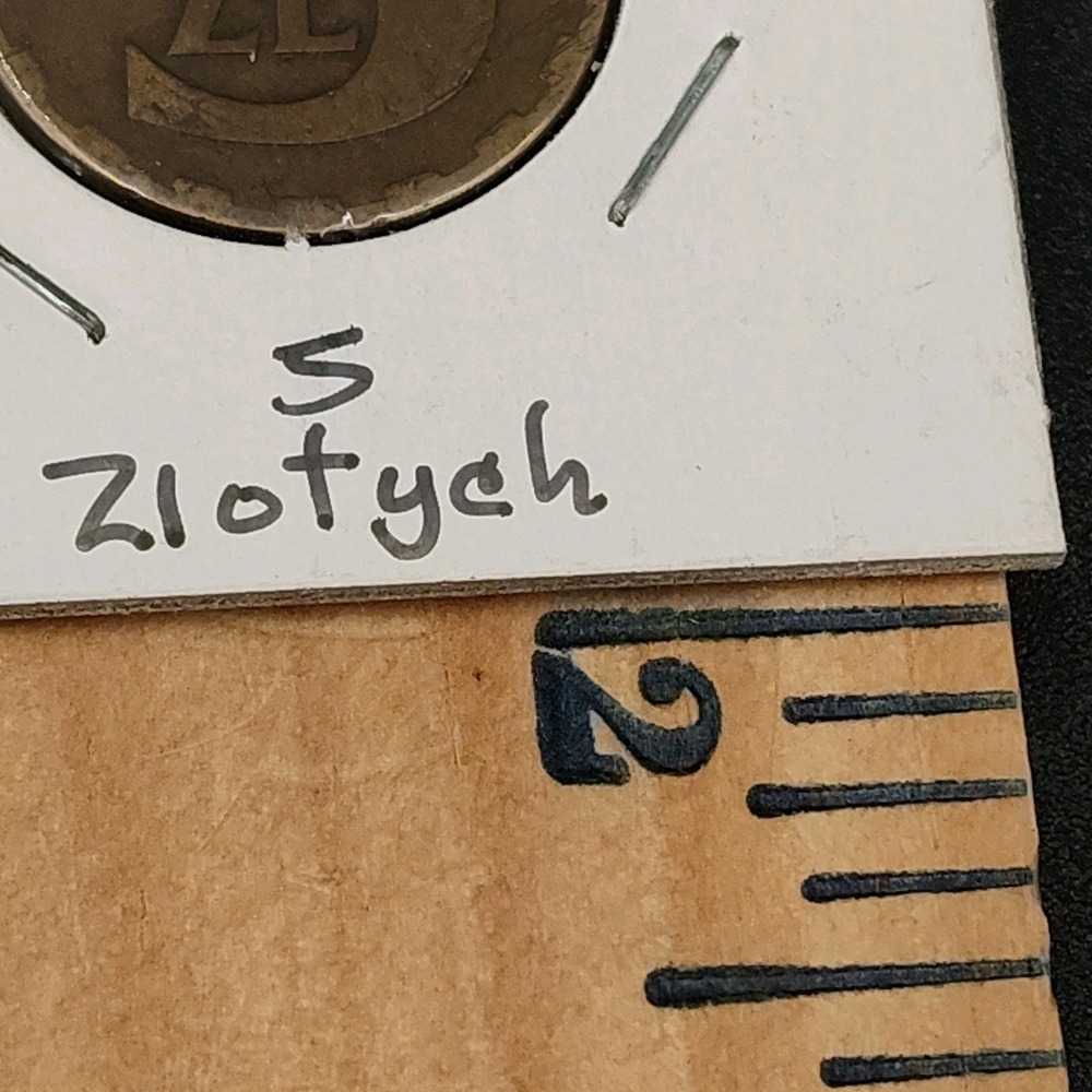 1977 VF Poland 5-Zlotych Coin 5Zt Y47-50 POLSKA RZECZPOSPOLI LUDOWA BR1.1GA-4034 - Picture 8 of 14